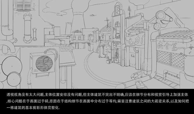 卢伟民街道线稿图 卢伟民街道线稿图